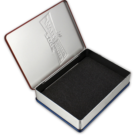 Tin metal rectangle box packaging for wedding